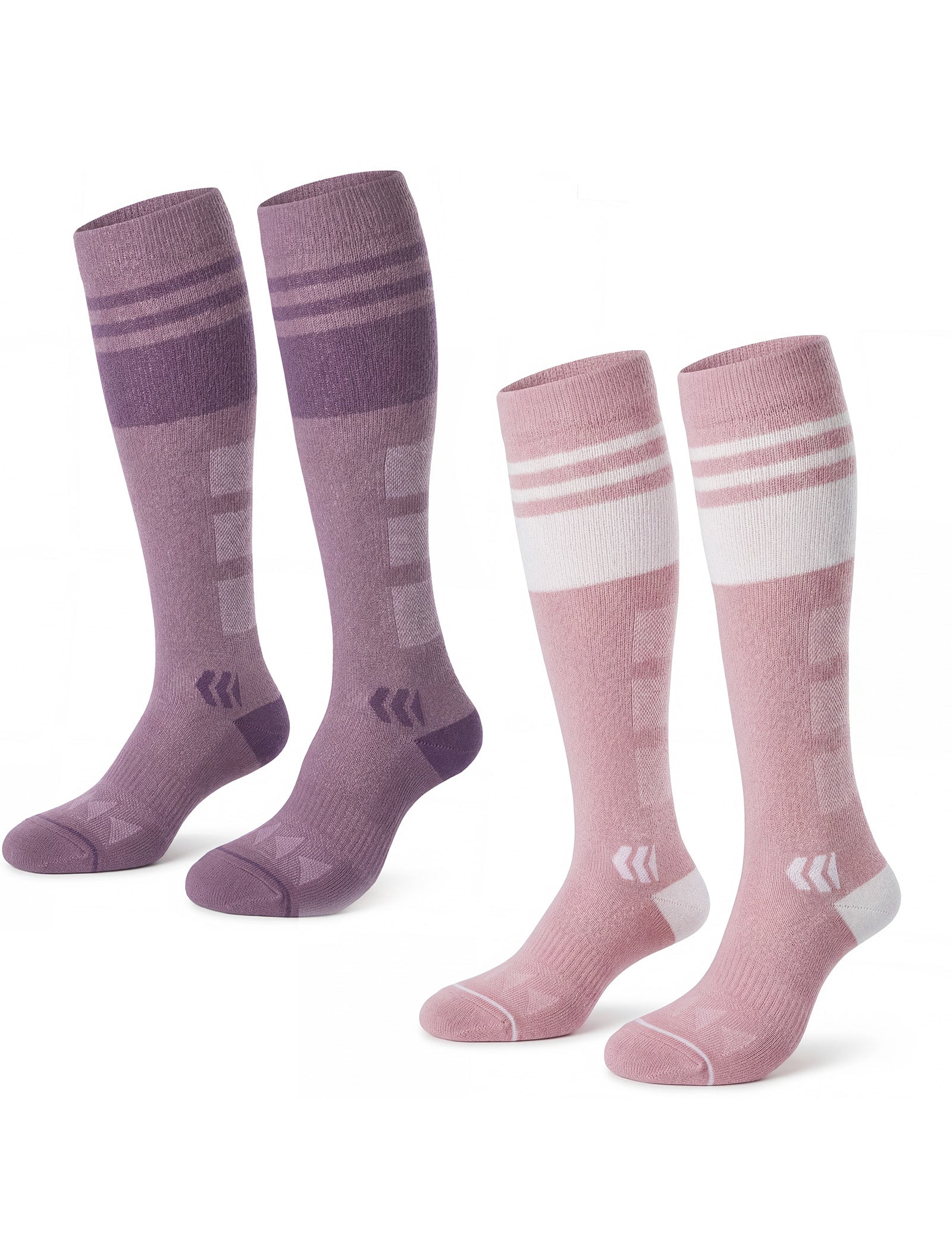 Momcozy Wide Calf Compression Socks 20-30mmHg for Sports 2 Pairs M8FP
